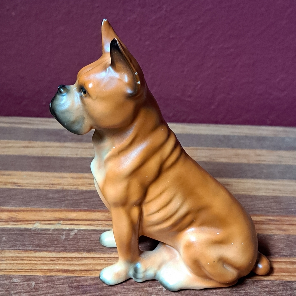 Vintage Boxer Dog Figurine - Picture 2 of 12